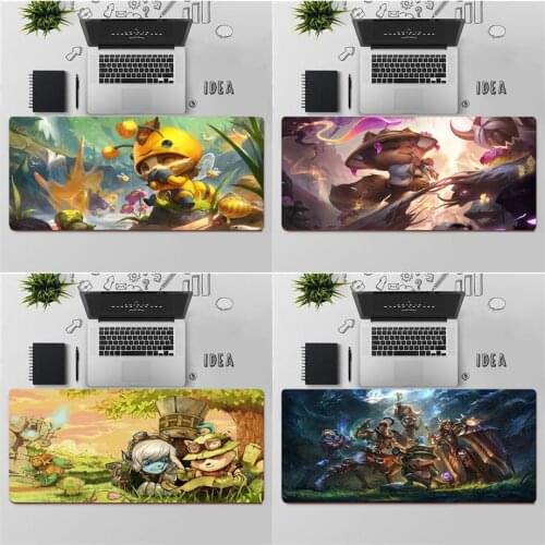 FHNBLJ Top Quality league of legends Teemo Beautiful Anime Mouse Mat Free Shipping Large Mouse Pad Keyboards Mat