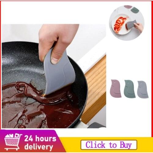 Multifunction Oil Scraper Cartoon Kitchen Bathroom Supplie Stove Dirt For Kitchen Convenience Decontamination Scraper Clean Tool