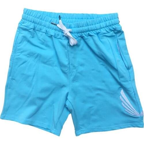 Mens Summer Fashion Trend Sports Shorts Squatting Cotton Three-quarter Pants Muscle-slim and Breathable Running Shorts