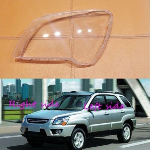 Car Headlamp Lens For Kia Sportage 2007 2008 2009 2010 2011 2012 Car Headlight cover Headlamp Lens Auto Shell Cover