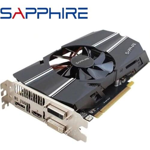 Original Used SAPPHIRE R7 260X 2GB Video Cards GPU For AMD Radeon R7260 Graphics Cards Computer PC Game PCI-E