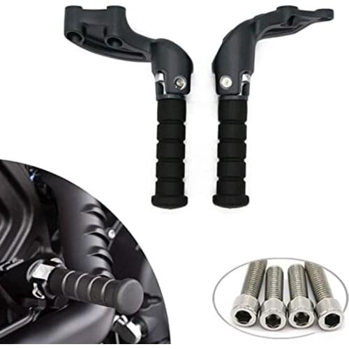 Motorcycle Passenger Foot Pegs Footrest Mounting Bracket For Indian Scout Bobber 2015-2020 Scout Sixty 2016 2017-2020 Black