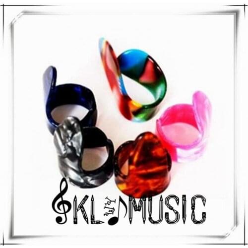 Assorted Color Pearl Celluloid Finger Picks Guitar,Guitar Part Wholesale