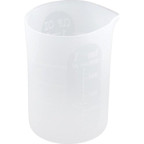 Silicone Epoxy Resin Mixing Cups 250ml Measuring Cup DIY Resin Glue Tools For Jewelry Making Handmade Craft Accessories