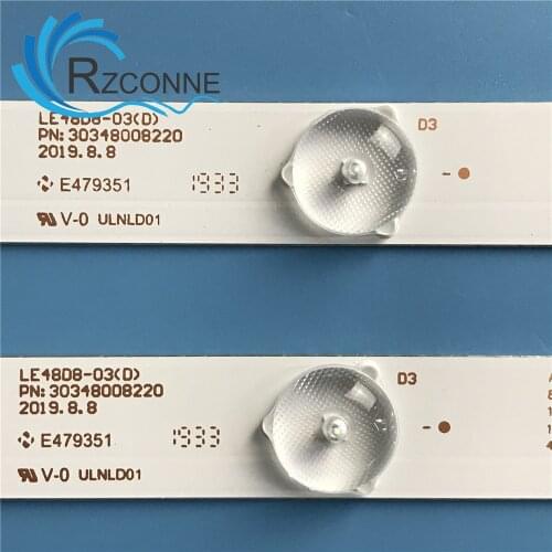 LED Backlight strip 8 lamp for Haier 48"TV HITACHI 48C6 LS48H310G LE48G520N LE48D8-03(D) (A) 30348008220 LE48B510F LSC480HN10
