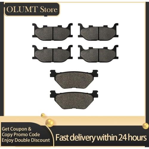 Motorcycle Brake Pads Front Rear Kits For YAMAHA XVS CTW/CTX V-Star 1300 Tourer XVS1300 AW/AX VStar XVS1300A YP400 Majesty