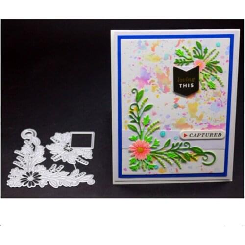 YINISE SCRAPBOOK Metal Cutting Dies For Scrapbooking Stencils FLOWER DIY Paper Album Cards Making Embossing Die Cuts Cutter MOLD