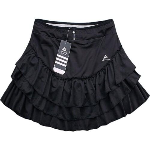 Womens Flower Bloss Tennis skorts with Built In Short , Female Layered Tennis Skort , Girls Running Yoga Sports Skirt Shorts