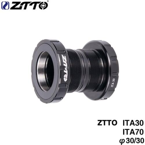 ZTTO ITA30 ITA70 MTB Road Bike Bottom Bracket Fittings BB Outer Bearing BB386 30mm Crank Double Silicone Sealing Ring