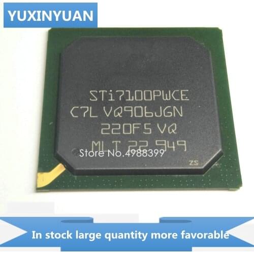 10PCS/LOT STI7100PWCE STI 7100PWCE STI7100 PWCE 7100 BGA NEW in stock
