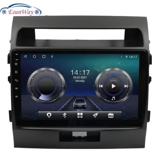 10.1" Android 10.0 Car Dvd Gps for Toyota Land Cruiser LC200 Landcruiser 2008-15 Radio Multimedia Audio GPS Navigation Head Unit