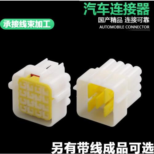 Dj7161y-2.3-11/21 automobile waterproof connector 16p 16 hole connecting plug fw-c-16m / F-B wire length 15cm