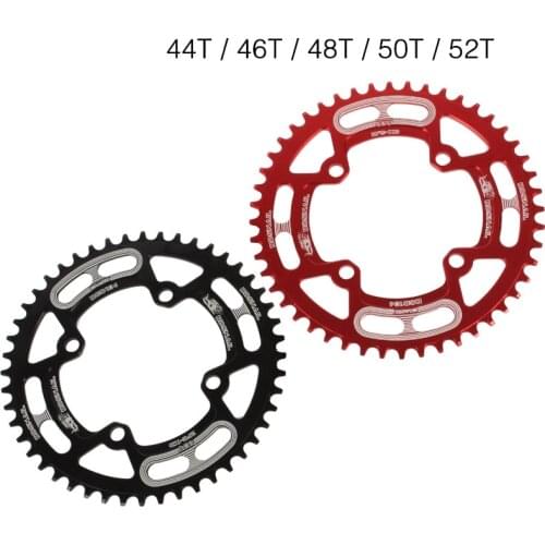 SNAIIL MTB Bike 104BCD Round Chainwheel Chainring 44/46/48/50/52T Aluminum Alloy Bicycle Narrow Wide Big Chain Ring