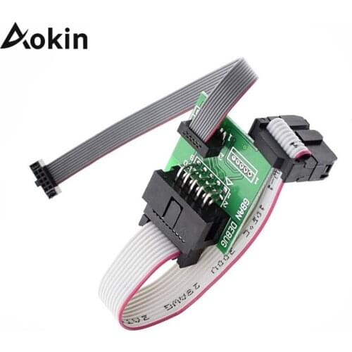 Bluetooth 4.0 Downloader Cable CC2540 zigbee CC2531 Sniffer USB dongle BTool Programmer Wire Download Programming Connector