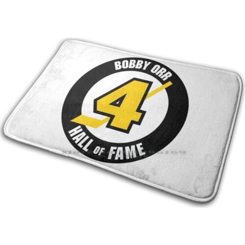 Bobby4 Mat Rug Carpet Anti-Slip Bedroom Entrance Door Mat Bobby Orr 4 Hockey Bruins Boston Hall Of Fame