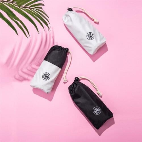 Ardeco Anti-UV Parasol Fashion Gift 200g 5 Fold Mini Pocket Umbrella Portable Womans Umbrella Vinyl Umbrella Cute Umbrella