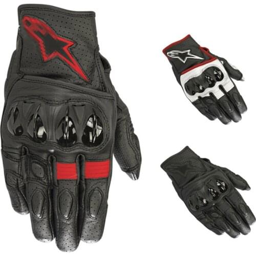 Motorcycle Hard Shell Gloves Protective Car Fan Gloves Racing Road Gloves Riding Knight Drop-Resistant Full Finger Gloves