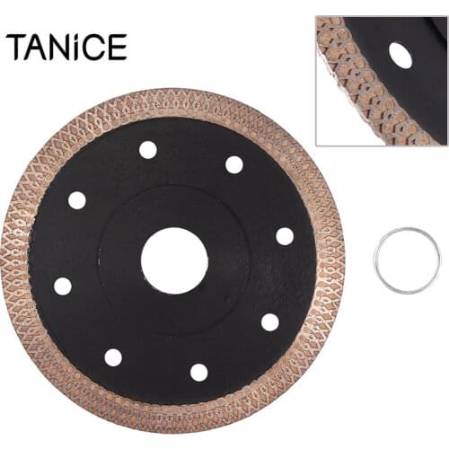 TANiCE Professional Diamond Disc Turbo With built-in Flange 115mm Segment Cutting Blade Ultra Thin Fit For Most Angle Grinders