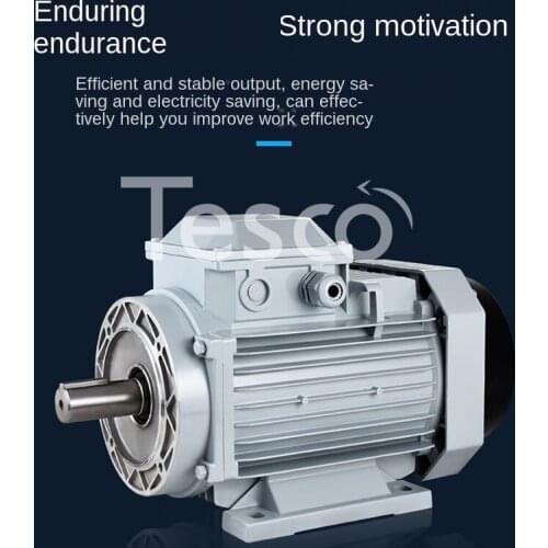 Factory Direct Sales of ABB Square Aluminum Case Electric Machine 2P Motor 1.1/2.2/3/5.5/11kW National Standard 380V
