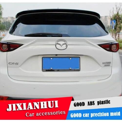 For CX-5 ROOF Spoiler 2018-2019 CX-5 CX5 ROOF Spoiler ABS plastic Material Car Rear Wing Color Rear Spoiler