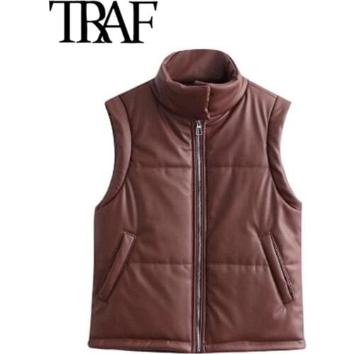 TRAF Women's Quilted Vests