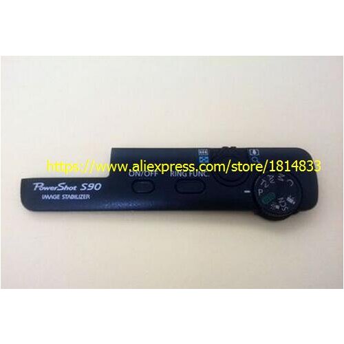 Camera Repair Parts for Canon S90 (95% new) power button Zoom button Mode Dial