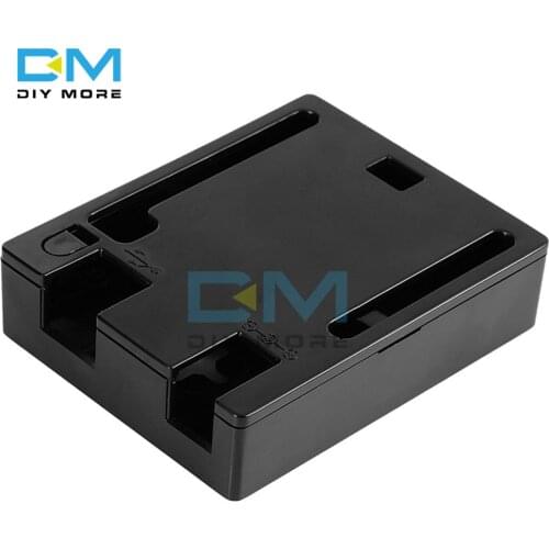 ABS Plastic Case Shell Clear Protective Box Enclosure For Arduino UNO R3 Board One CH340g CH340 Atmega16U2 Mega328P Black