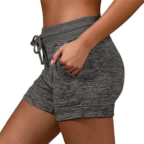 Women Sports Hot Shorts Summer New Causal Lady Cuffs Cotton Sexy Home Short Elastic Womens Fitness Shorts