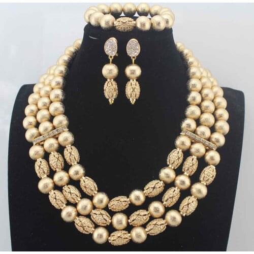 Fabulous ring African Fashion women necklace Sets Indian Bridal Beads Women Jewelry Set 2016 Christmas Gift Free Shipping W13894