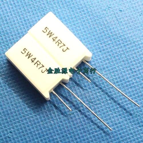 10PCS 20PCS 5W4.7RJ 5W 4.7R