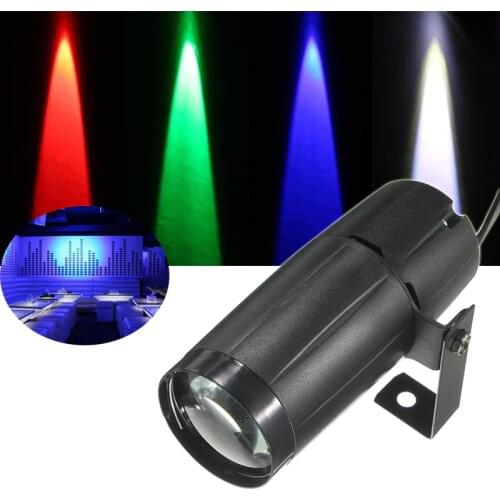 3W LED Pinspot Stage Lighting DJ Disco LED Beam Spotlight Party KTV Backlight Party Lamp Effect Spot Light