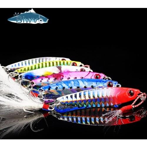 BIWVO 7CM 30g Artificial Hard Bait With Triple Hook Goods About Sea Fishing Floating Swimbait Accessories Fish Tackle