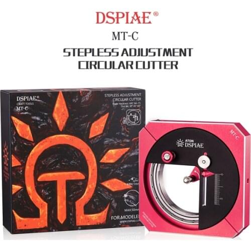 DSPIAE MT-C Stepless Adjustment Circular Cutter - Craft Tools Hot