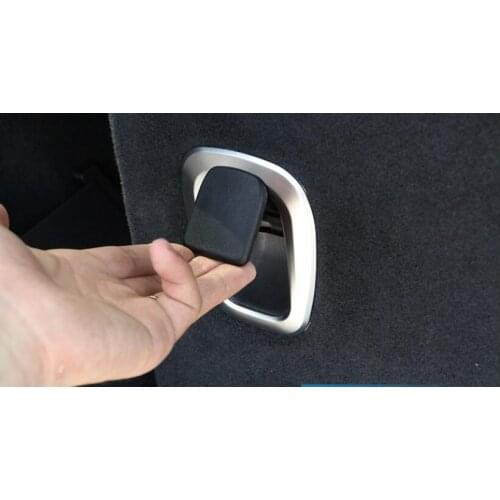 For BMW 2 Series 7 Seats F45 F46 218i 2015-2017 Car Accessories ABS Chrome The Third Row Handle Frame Trim 2Pcs