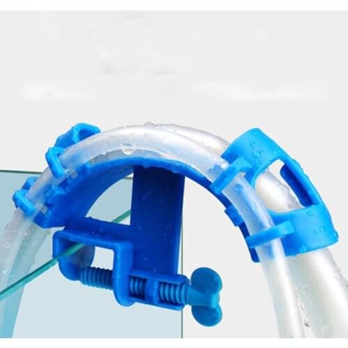 Water Pipe Fixing Clamp Aquarium Filtration Holder Water Pipe Filter for Mount Tube Fish Tank Firmly Hold Hose Aquarium Tool