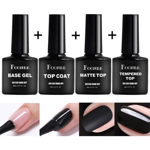 Foonbe Base Kits And Nail Tops