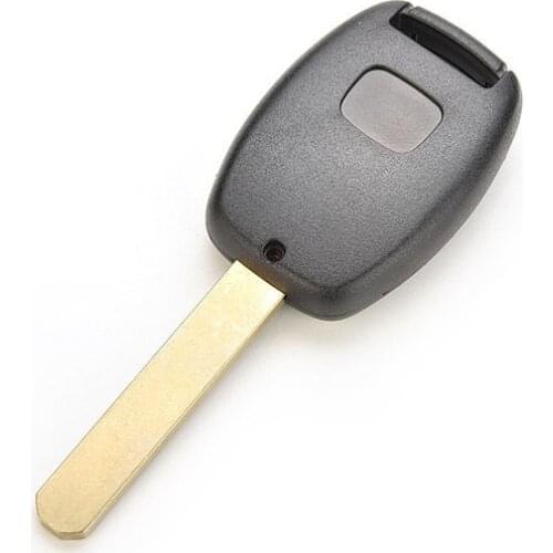 Hot sale 96.2 x 35 x 13.66mm Black 2 buttons Remote Key Shell Case Cover Fob Housing for Honda Civic Accord Jazz FRV