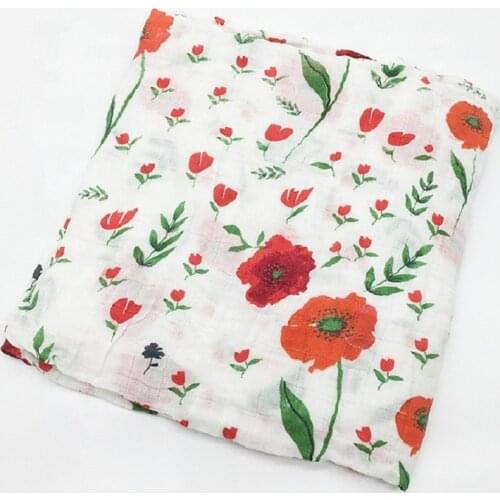 4 Layers 110*130cm Muslin Blanket 100% bamboo Baby Swaddles 110*130cm Soft Newborn Bath Gauze Infant Sleepsack Kids Wrap