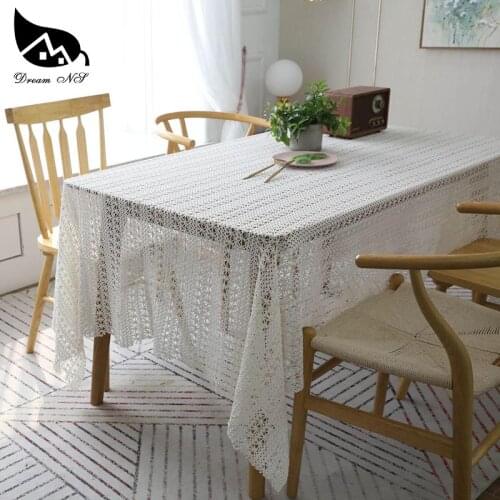 Dream NS Pastoral Table Cloth Rural Rectangle Fashion Hand Made Hand Made Table Cloth Home Coffee Table Decorative Cloth