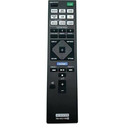 New RM-AAU189 Replace Remote Control For SONY STR-DH830 STR-DH750 HT-DDW3500 STR-KS380 HT-SS380 STR-KS470 STR-DH520 STR-DH710