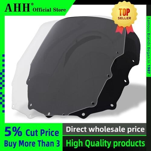 AHH Motorcycle Windshield Spoiler Windscreen shroud Fairing Air Wind Deflector For Kawasaki ZZR400 1993-2007 ZZR600 1993-2004