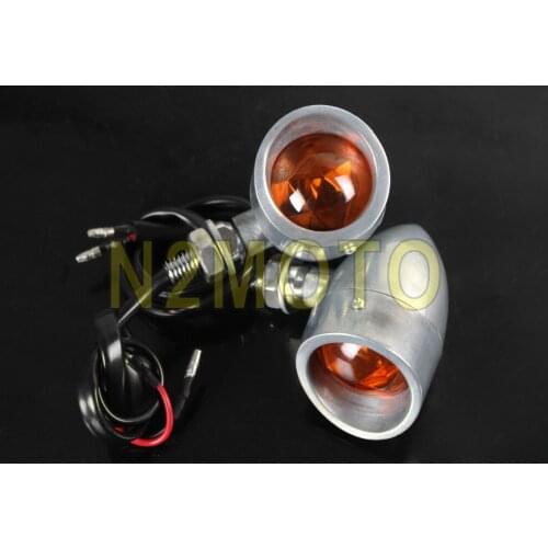 Polish Motorcycles Turn Signal Light Amber Indicator Blink for Harley Honda Suzuki Yamaha