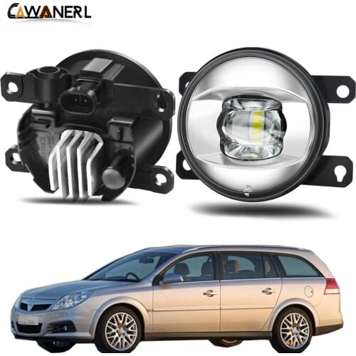 Fog Light Assembly For Opel Vectra C 2002-2008 Car Front Bumper LED Lens Fog Lamp Daytime Running Light 30W 8000LM 12V