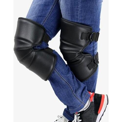 Motorcycle Thicken Windproof Knee Pads Sleeve Warmers Thermal Knee Wrap 35cm