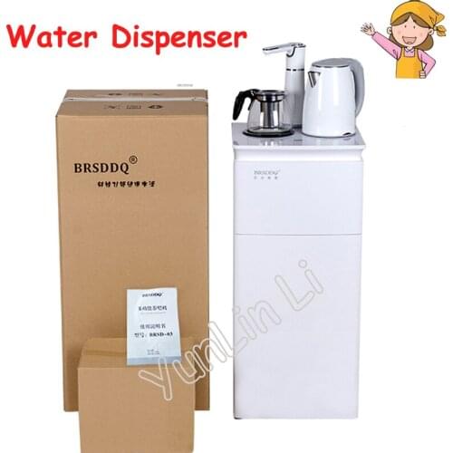 Vertical Water Dispenser Household Full Automatic Inlet Cold & Hot Energy Saving Desktop Drinking Fountain Bottled Water BRSD-03