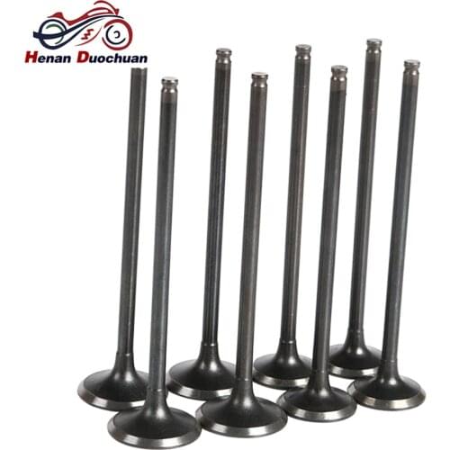 400CC Motorcycle Intake Valve and Exhaust Valve Stem Kit For Kawasaki ZXR400 ZXR 400 Inlet Outlet Valve