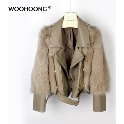 WOOHOONG Women's Short Jackets