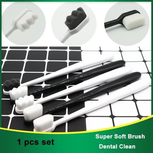 Super Soft Ultra-thin 1pc Portable Toothbrush Eco-friendly Outdoor Travel Use Oral Care Brush Oral Cleaning Tools