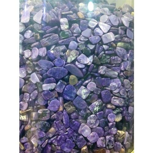100 grams, natural purple dragon crystal gravel particle fish tank decoration, DIY jewelry