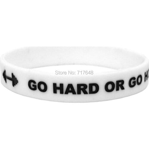 200pcs GO hard or GO home wristband silicone bracelets free shipping by FEDEX